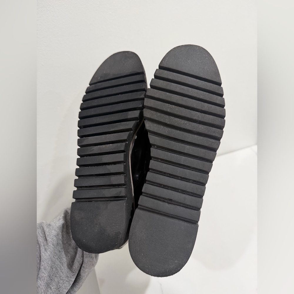 Zara Size 38 Black Leather Shoes - Picture 10 of 12